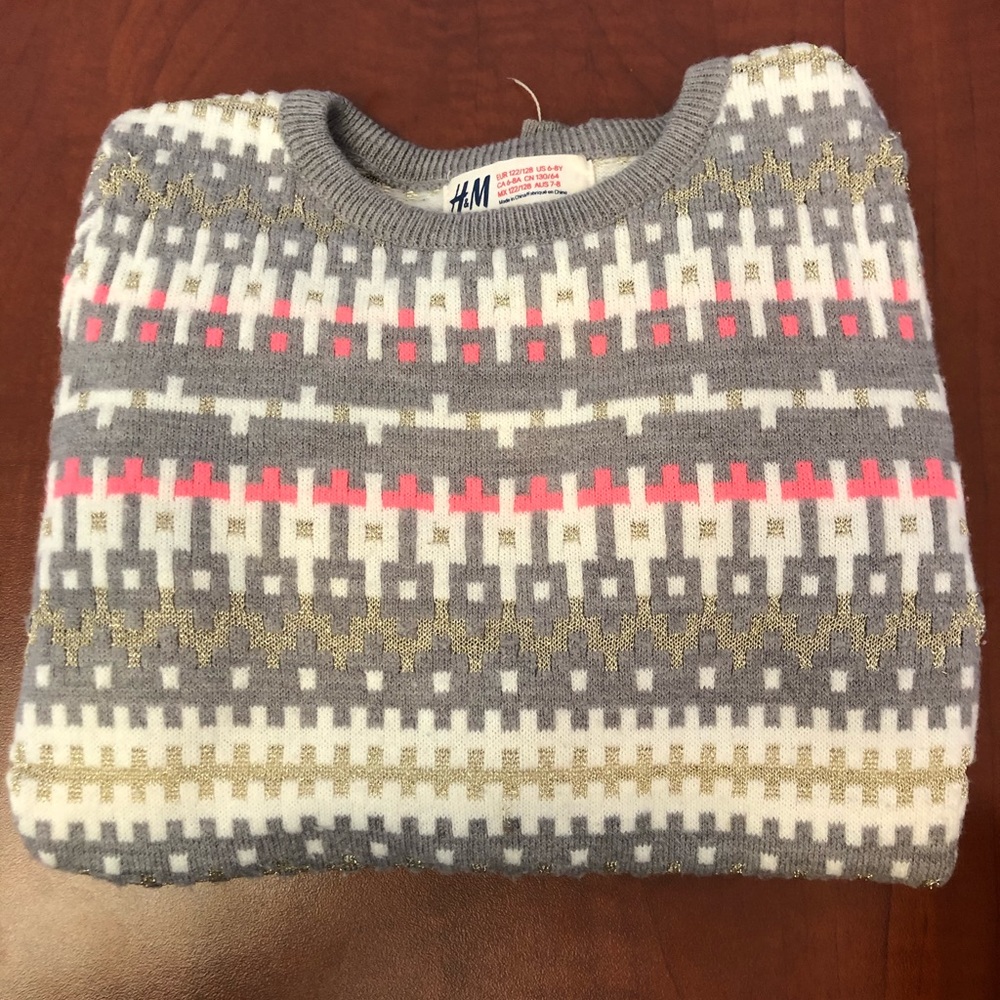 SOLD Girls H&M Crew Neck Sweater